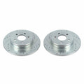 Power Stop 17-18 Mercedes-Benz C300 Rear Evolution Drilled & Slotted Rotors - Pair