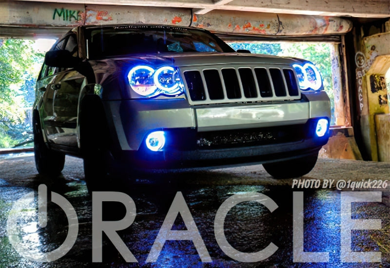 Oracle Jeep Grand Cherokee 05-10 Halo Kit - ColorSHIFT w/ BC1 Controller