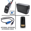 Rugged Radios Alpha Accessory Pack For Rugged UTV SXS IRCS w/o Intercom Ext Cables (for Headsets)