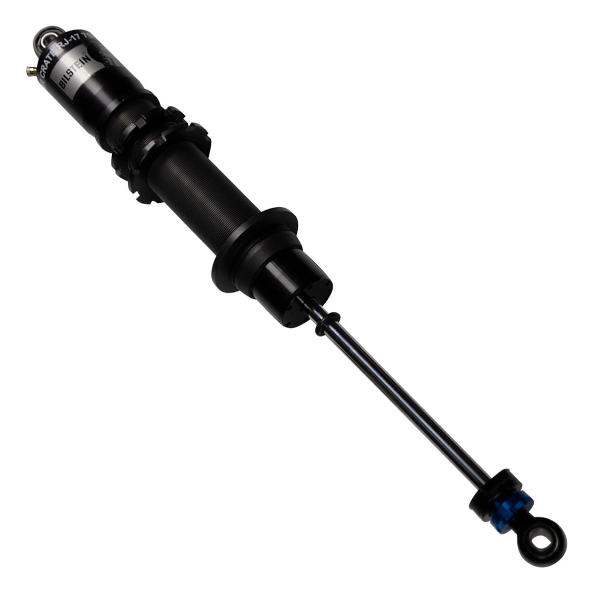 Suspension Shock Absorber XVA Single Adjustable Crate RR Monotube Clear Anodized Threaded Body Large Bulb Screw Top (Coilover) XVA Series Bilstein