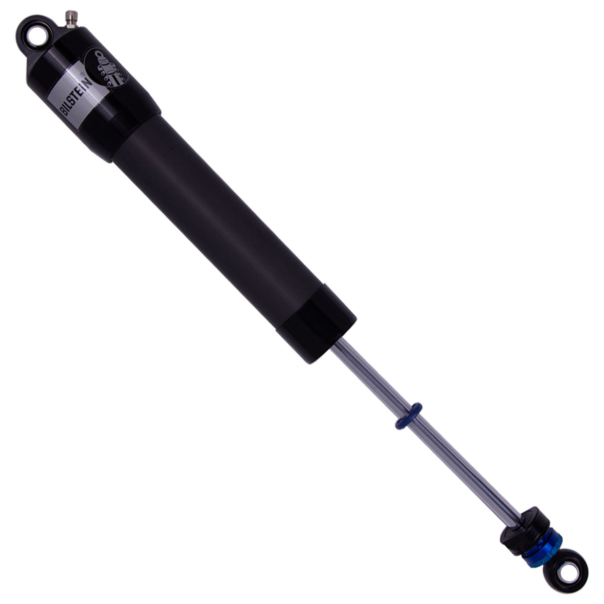 Suspension Shock Absorber XVA-BV 1-Way Adjustable 8 Inch LMSC Rear Monotube Clear Anodized Threaded Body Large Bulb Screw Top (Coilover) XVA Series Bilstein