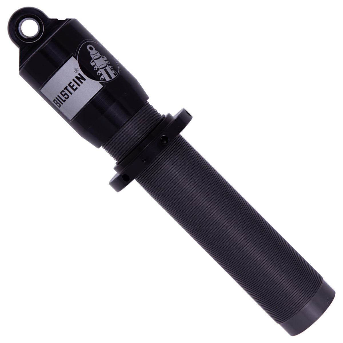 Suspension Shock Absorber XVA-BV 1-Way Adjustable 8 Inch LMSC Rear Monotube Clear Anodized Threaded Body Large Bulb Screw Top (Coilover) XVA Series Bilstein