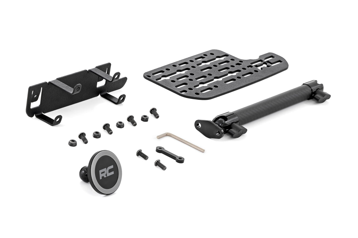 Dash Mount 10 Inch Mag Safe Mount Kit 8in Screen Ram 1500 2WD/4WD (19-26) Rough Country