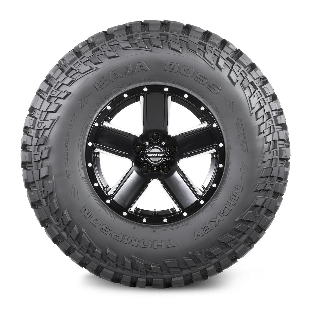 Lt305/55R20 125/122Q Baja Boss Asymmetrical tread pattern reduces noise, improves handling and ride