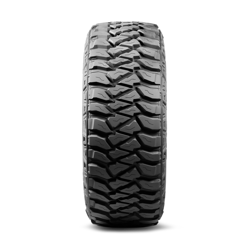 Lt295/55R20 123/120Q Baja Legend MTZ The Baja Legend MTZ is built on the legacy of a legendary and proven construction design. The tread design Variable draft angles and stone ejectors help to reduce stone retention.
