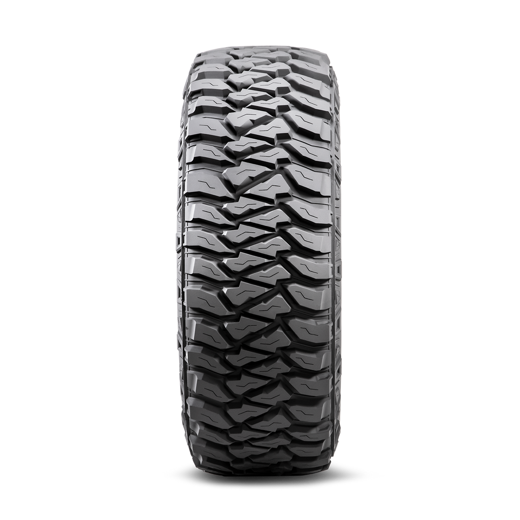 Lt295/70R18 129/126P Baja Legend MTZ The Baja Legend MTZ is built on the legacy of a legendary and proven construction design. The tread design Variable draft angles and stone ejectors help to reduce stone retention.