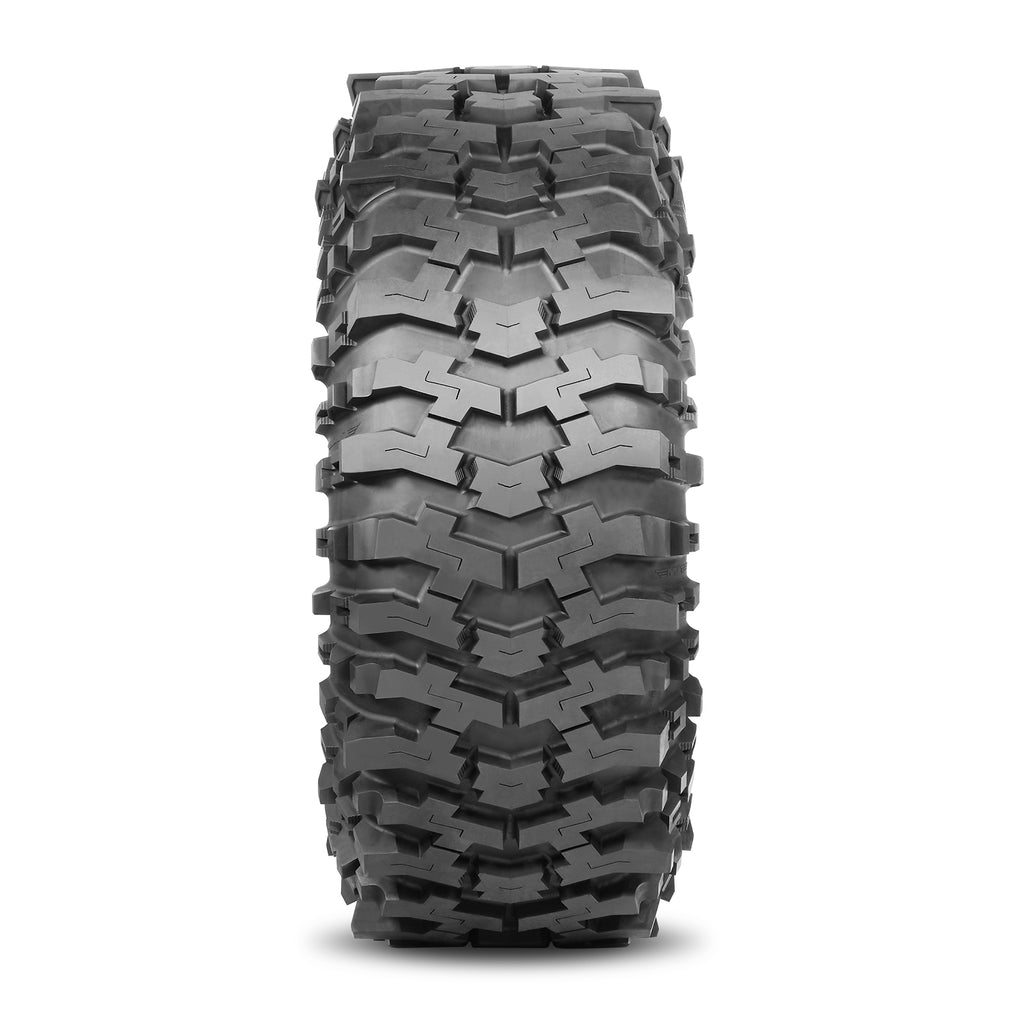 38X13.50-17LT Baja PRO XS Circumferential Tread Elements for lateral grip. Siping for smooth surface traction and additional lug flex.