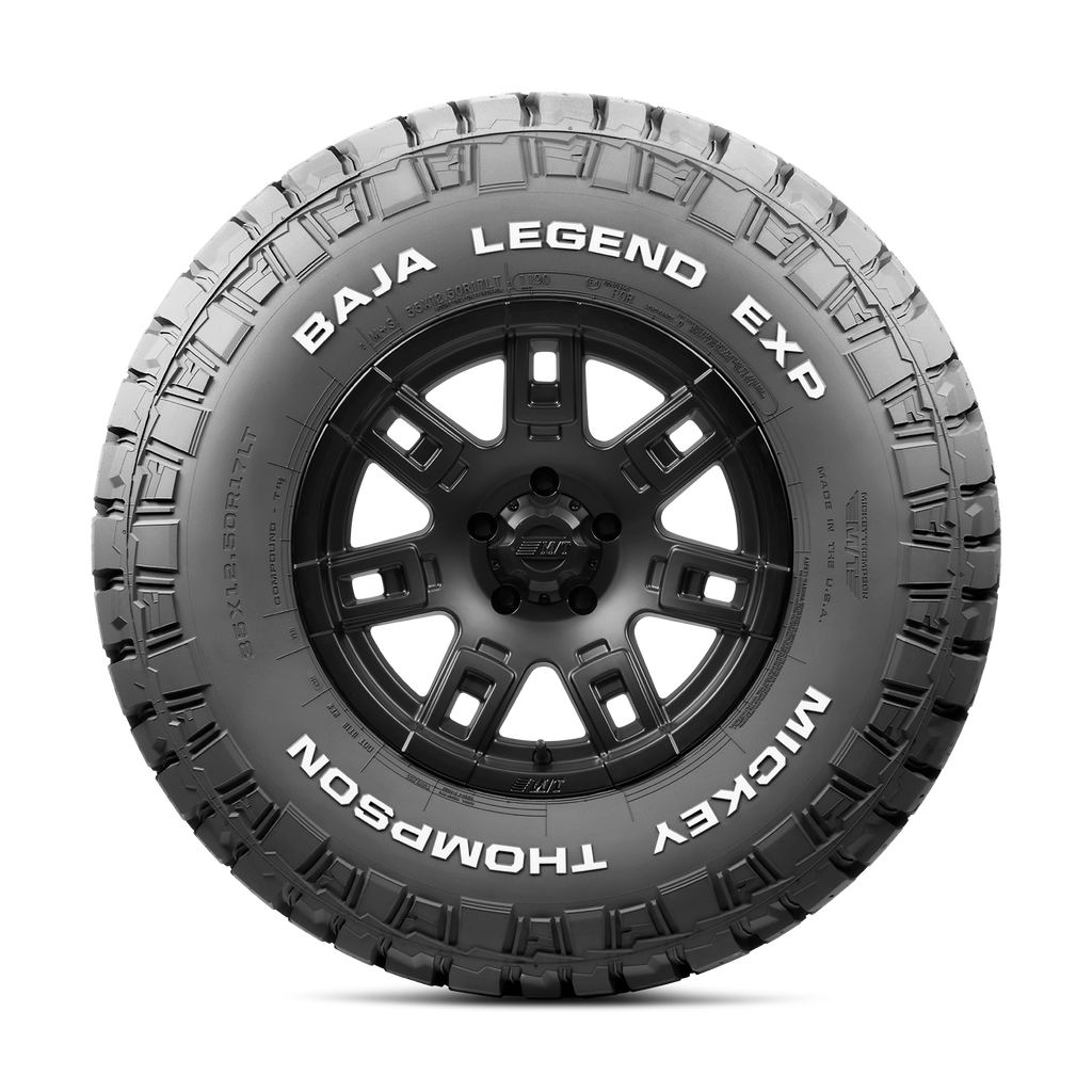 37X12.50R17LT 124Q Baja Legend EXP Optimized tread design and geometry help to reduce noise.