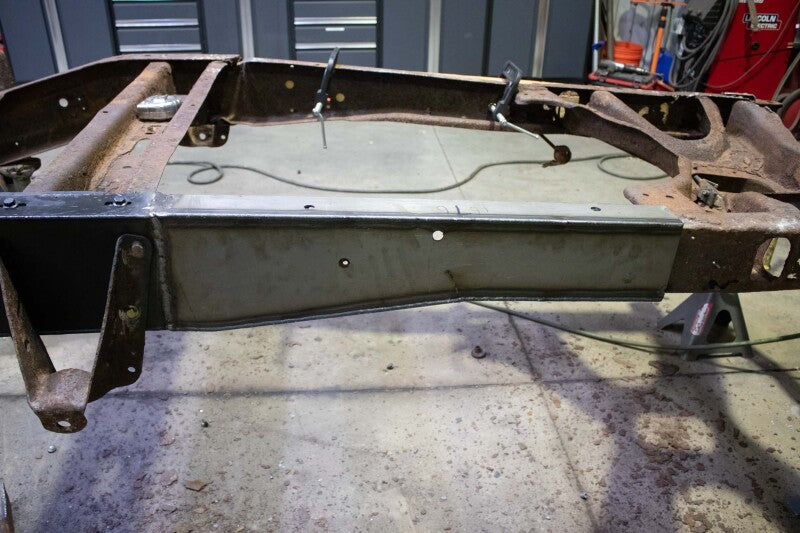 Rust Buster Over-Axle Frame Section Left Side