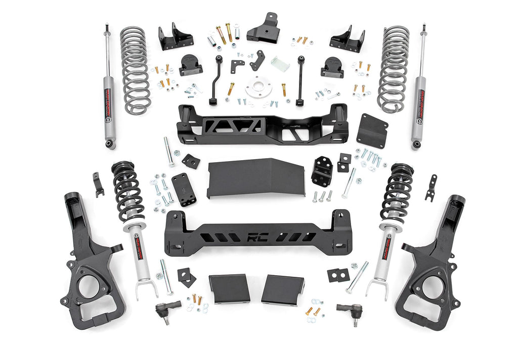 6 Inch Lift Kit 22XL N3 Struts Dual Rate Coils Ram 1500 4WD (19-24) Rough Country