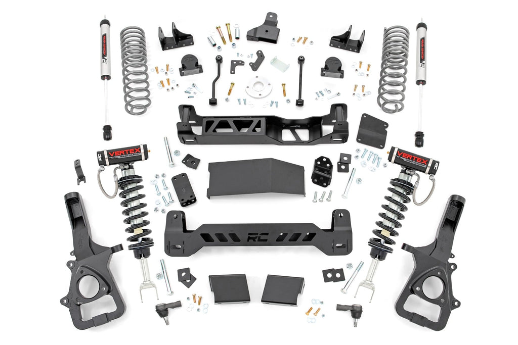 6 Inch Lift Kit 22XL Vertex/V2 Dual Rate Coils Ram 1500 4WD (19-24) Rough Country