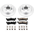 Power Stop 93-98 Jeep Grand Cherokee Rear Z17 Evolution Geomet Coated Brake Kit