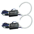 Oracle Jeep Liberty 02-04 LED Fog Light Halo Kit - ColorSHIFT