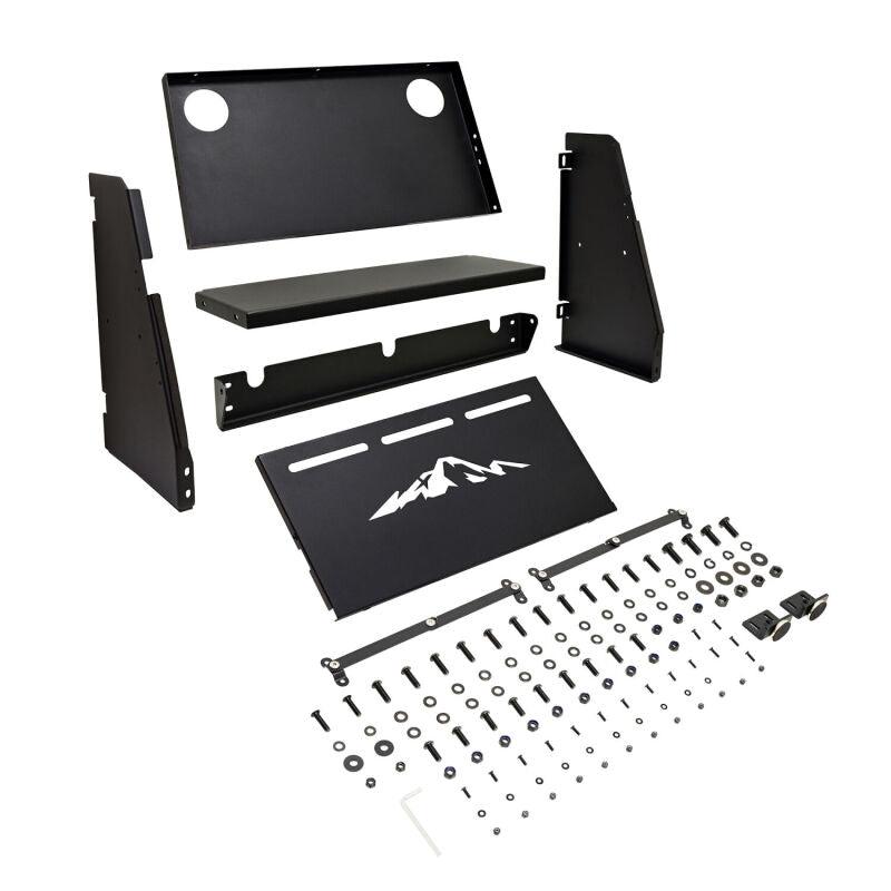 Westin 23-25 Ford F250/350 6ft8in Bed EXP Truck Cap Storage Box Shelf/Table Kit