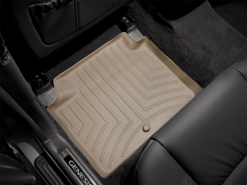 WeatherTech 10+ Hyundai Genesis Rear FloorLiner - Tan