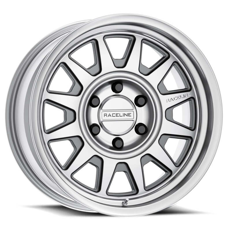 Raceline 952MC Aero 17x9in / 5x139.7 BP / -12mm Offset / 106.5mm Bore - Machined Wheel