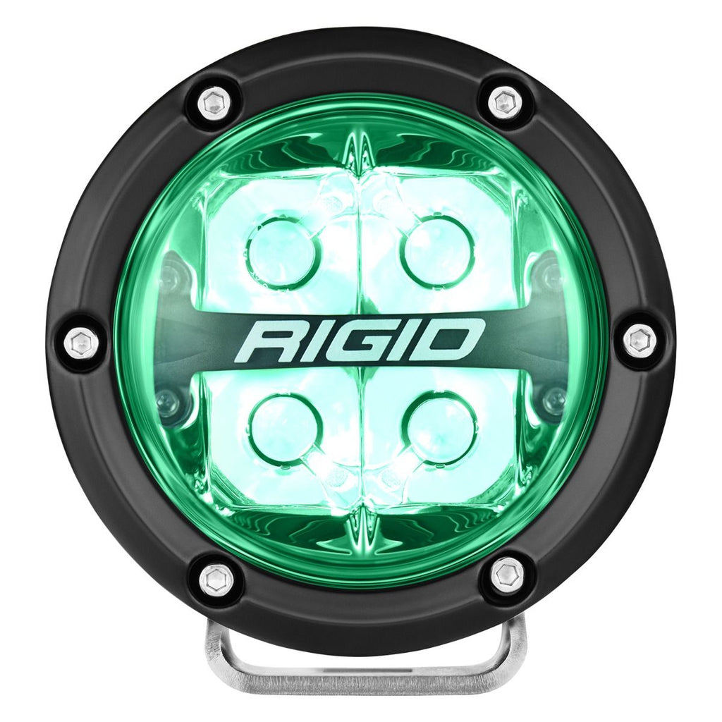 360-Series 4 Inch Off-Road Lamp Spot Beam RGBW Backlight Set of 2 Rigid Industries