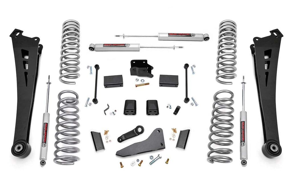 5 Inch Lift Kit Diesel Dual Rate Coils Ram 2500 4WD (2014-2018) Rough Country