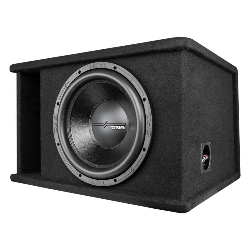 DS18 Single 12in Loaded 750 Watts RMS ZR12.2D Ported Enclosure w/ Subwoofer
