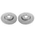 Power Stop 12-18 Volvo S60 Front Evolution Drilled & Slotted Rotors - Pair