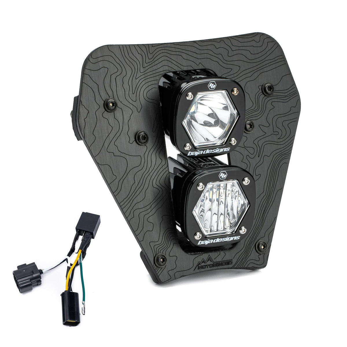 KTM Dual S1 Gemini (D/C) LED Headlight Kit 2024-2025 KTM XCF-W, EC Baja Designs