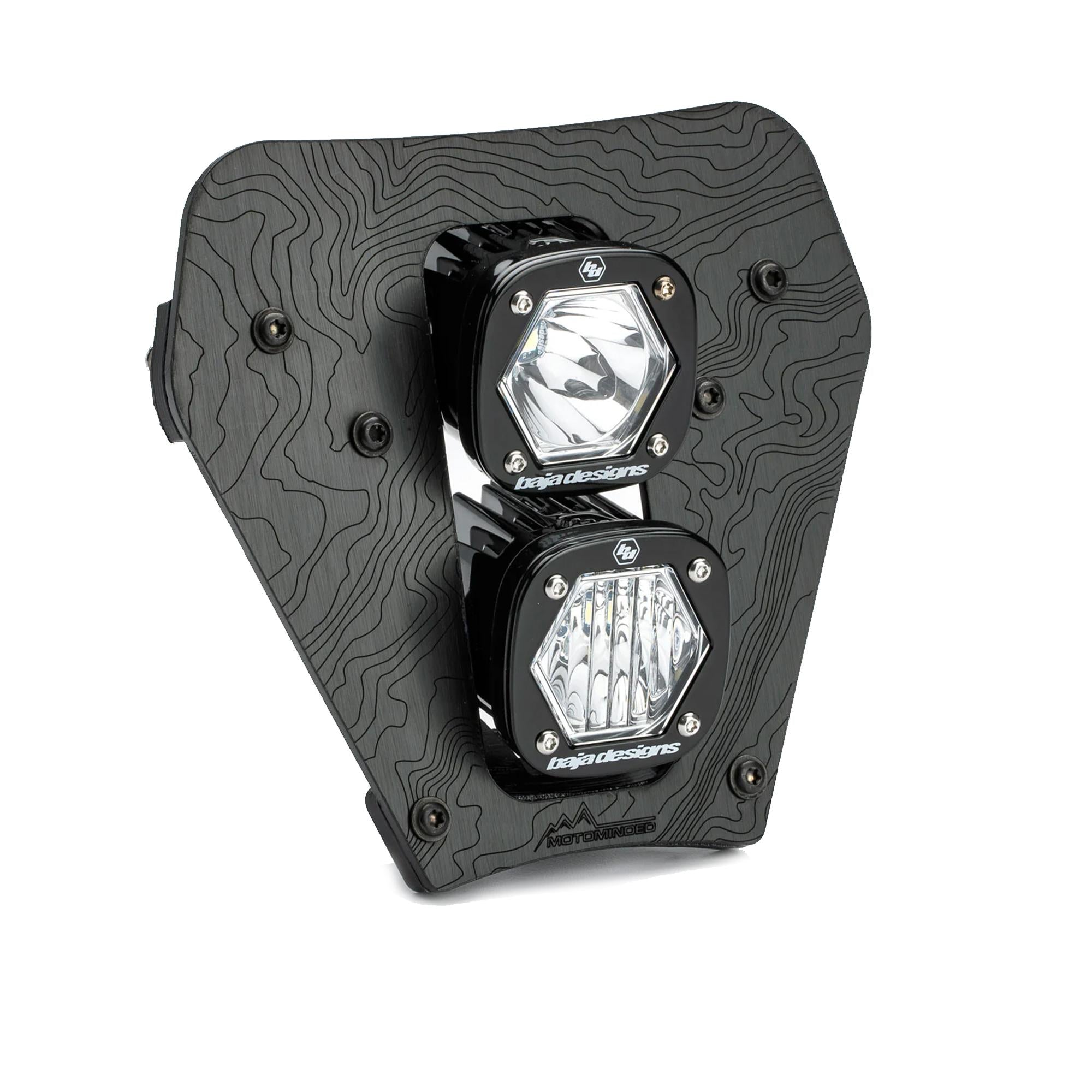 KTM Dual S1 Gemini (D/C) LED Headlight Kit 2024-Up KTM XCF-W, EC Baja Designs