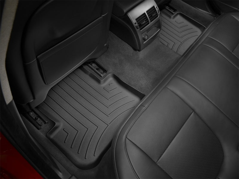 WeatherTech 09-12 Jaguar XF Rear FloorLiner - Black