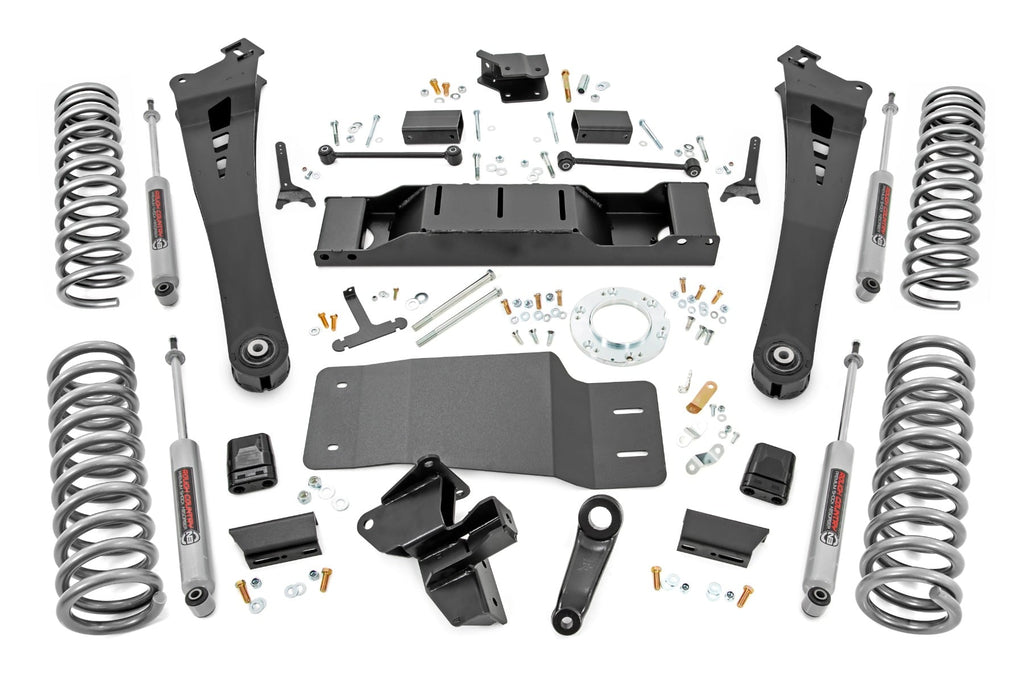 5 Inch Lift Kit Dual Rate Coils Non-AISIN Ram 2500 4WD (2019-2024) Rough Country