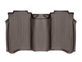 WeatherTech 2017+ Nissan Titan / Titan XD Rear FloorLiner - Cocoa (Crew Cab; Fits Both Vinyl/Carpet)
