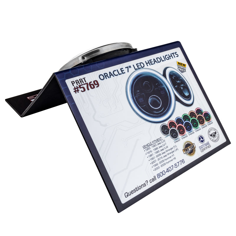 Oracle High Powered Sealed Beam Display - White