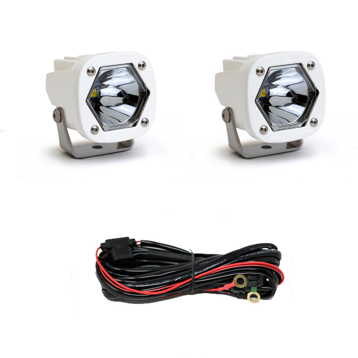 LED Light Pods S1 White Pair Baja Designs