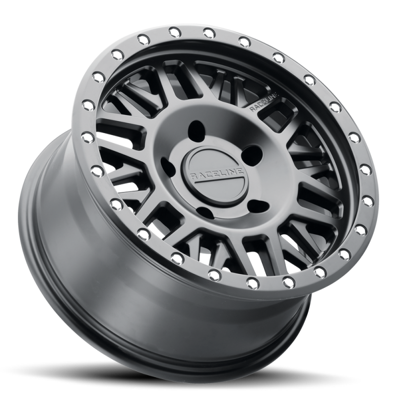Raceline 951B Ryno 17x8.5in / 5x127 BP / 0mm Offset / 78.1mm Bore - Satin Black Wheel