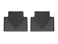 WeatherTech 21-26 Kia Seltos 2nd Row Rear All-Weather Floor Mats - Black