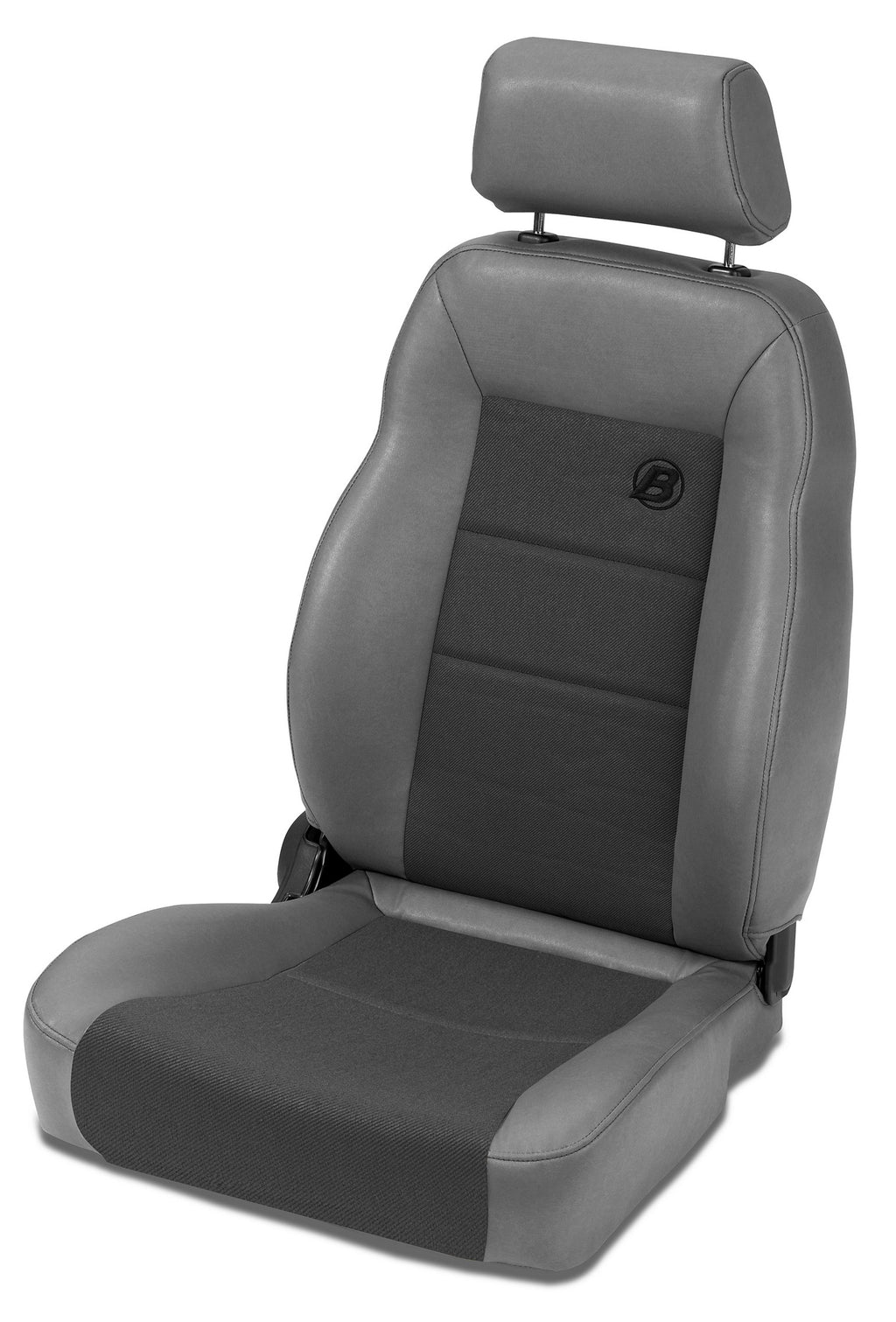 Trailmax II Pro Front Driver Seat For Jeep 1976-1986 CJ7 Center Fabric Insert Bestop