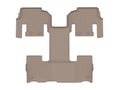 WeatherTech 22-23 Jeep Wagoneer 7-passenger seating Rear FloorLiner - Tan