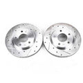 Power Stop 07-12 Dodge Caliber Front Evolution Drilled & Slotted Rotors - Pair