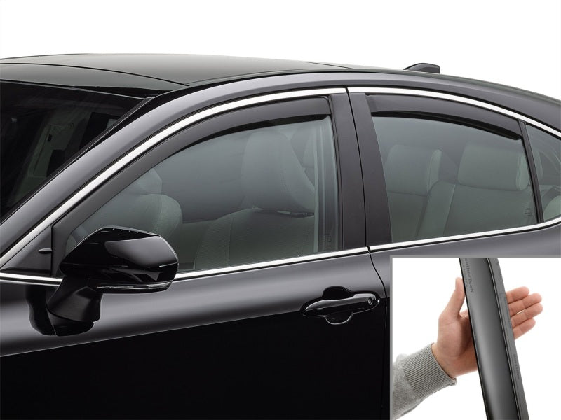 WeatherTech 25-26 Toyota Camry Front Rear Front & Rear Side Window Deflectors - Matte Blk