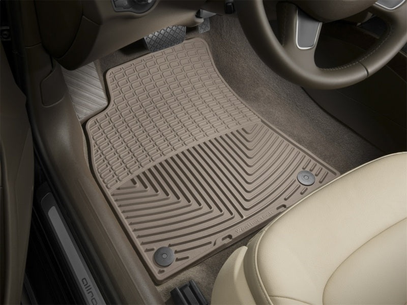 WeatherTech 09-13 Audi A4/A5 Front Rubber Mats - Tan