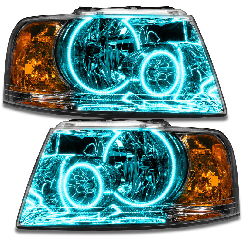 Oracle 03-06 Ford Expedition SMD HL - Chrome - ColorSHIFT w/ 2.0 Controller