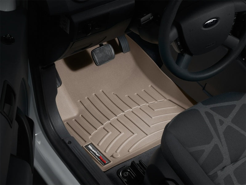 WeatherTech 09-13 Ford Transit Connect Front FloorLiner - Tan
