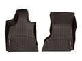 WeatherTech 14-16 Maserati Quattroporte Front FloorLiner - Cocoa (2 Grommet Style)
