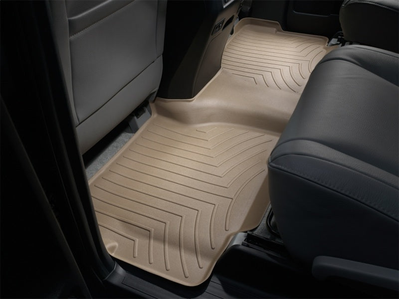 WeatherTech 08+ Toyota Sequoia Rear FloorLiner - Tan