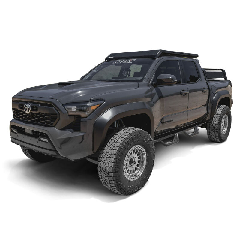 Westin 2024-2026 Toyota Tacoma Dbl Cab Outlaw Drop Nerf Step Bars - Textured Black