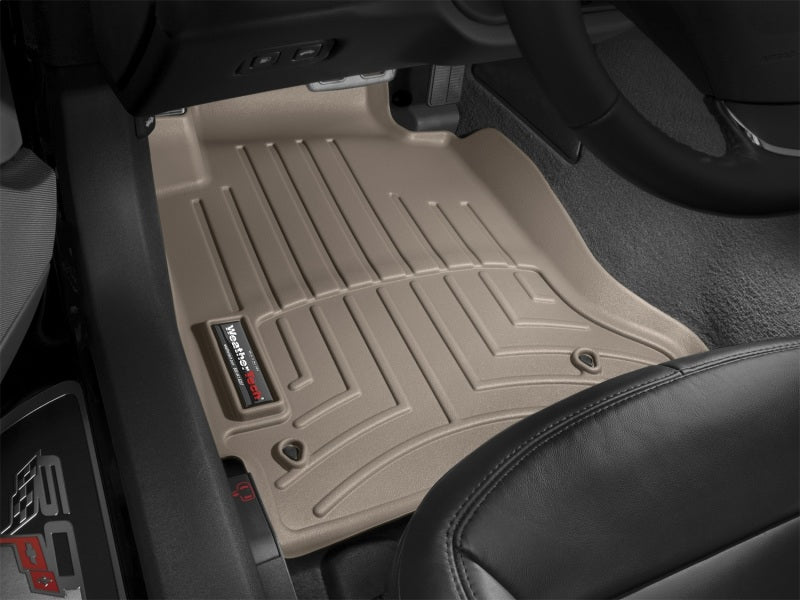 WeatherTech 05-12 Chevrolet Corvette Front FloorLiner - Tan