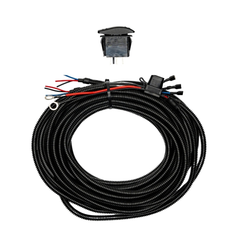 Nacho Lighting 25ft Universal 4 Wire Reverse Harness w/ Switch