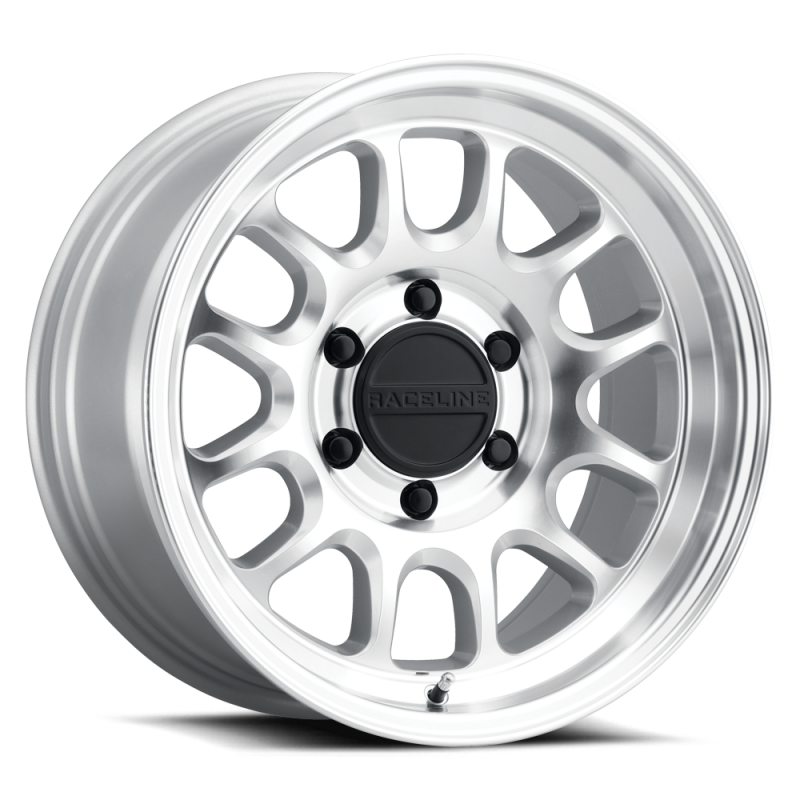 Raceline 958MC Rogue 17x8.5in / 5x127 BP / 0mm Offset / 78.1mm Bore - Machined CC Wheel