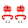 Power Stop 08-09 Audi TT Front Red Calipers w/Brackets - Pair