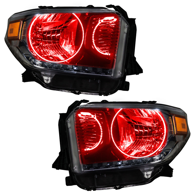 Oracle 14-17 Toyota Tundra SMD HL - Dual Halo Kit - ColorSHIFT w/ 2.0 Controller