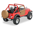 Bestop 76-86 Jeep Cj7 Full Fabric Doors (Spice)
