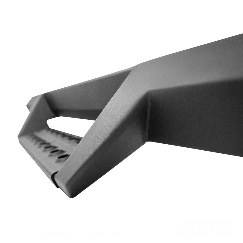 Westin 18-26 Jeep Wrangler JL 2DR HDX Drop Nerf Step Bars - Textured Black